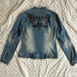 Harley Davidson denim jacket size small